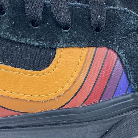 Vans OTW-Men's Sz 5.5/Women's Sz 7 -Black Sunset Burst-Skate Hi-Top Shoe- 721356 - Picture 10 of 15